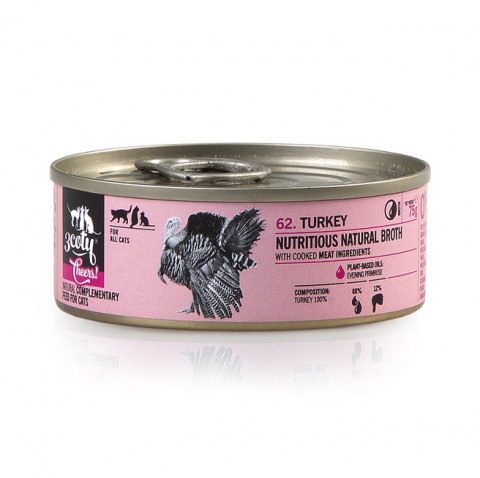 3COTY Turkey Cheers! - nassfutter für Katzen - 75g - Fotogalerie 1