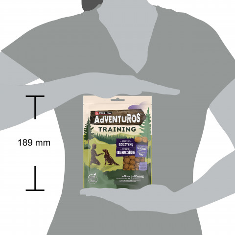 PURINA Adventuros Training Wildfleisch Hundeleckerli - 115g - Fotogalerie 2