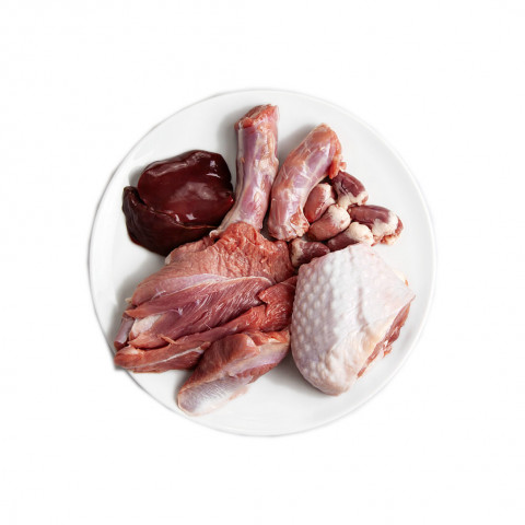 3COTY Turkey with duck - nassfutter für Katzen - 24x80g - Fotogalerie 9