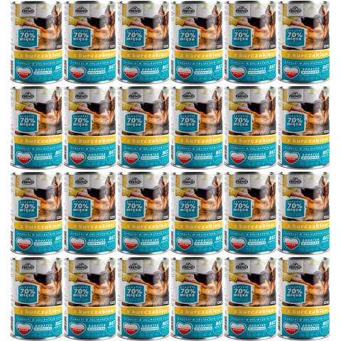 FRENDI mit Huhn Stücke in feiner Soße - Nassfutter für Hunde - 24x1250g - Fotogalerie 1