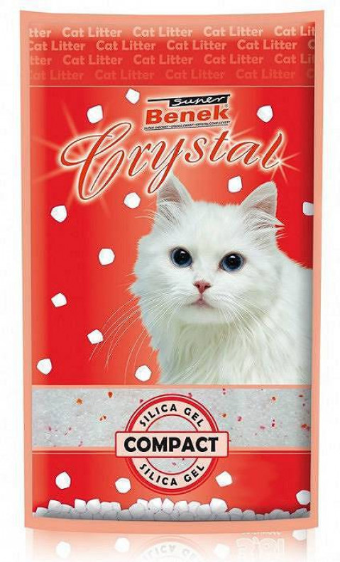 SUPER BENEK Crystal Compact - Katzenstreu - 7,6 l - Fotogalerie 1