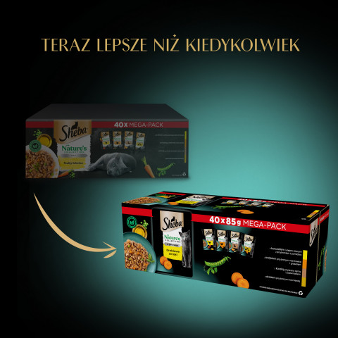 SHEBA Nature's Collection Poultry Flavors in jelly - nassfutter für Katzen - 40 x 85g - Fotogalerie 4