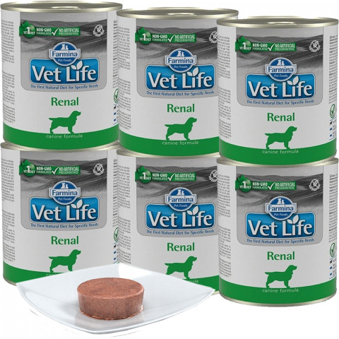 FARMINA Vet Life Canine Renal - Nassfutter für Hunde - 6x300 g - Fotogalerie 1