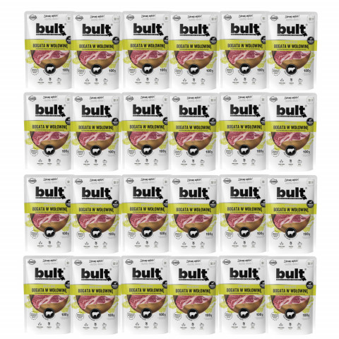 BULT Rich in beef - Nassfutter für Hunde - 24x100g - Fotogalerie 1