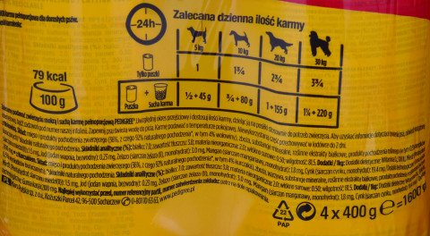 PEDIGREE Beef and chicken with jelly - Nassfutter für Hunde - 4x400 g - Fotogalerie 3