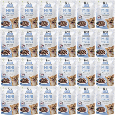 BRIT Care Mini Venison - mokra karma dla psa - 24x85g - Fotogalerie 1