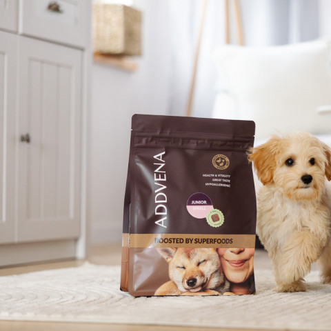 ADDVENA Boosted by superfoods Junior Small Beef - trockenfutter für Hunde - 2,5kg - Fotogalerie 2