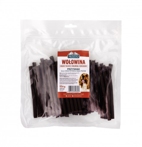 PETITTO Soft beef sticks - leckerli für hunde - 500g - Fotogalerie 4