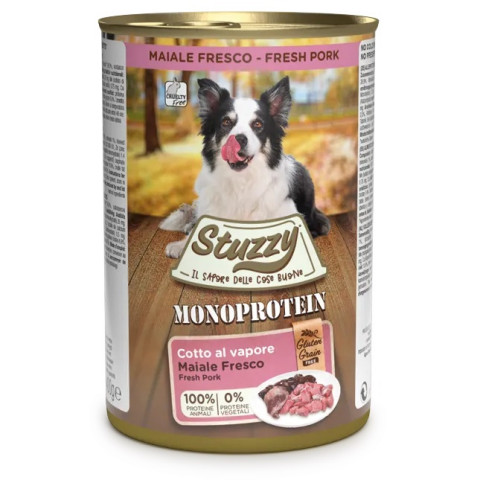 STUZZY Monoprotein Pork - nassfutter für Hunde - 400 g - Fotogalerie 1
