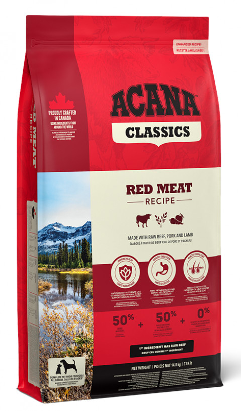 ACANA Classics Red Meat - trockenfutter für Hunde - 14,5kg - Fotogalerie 1