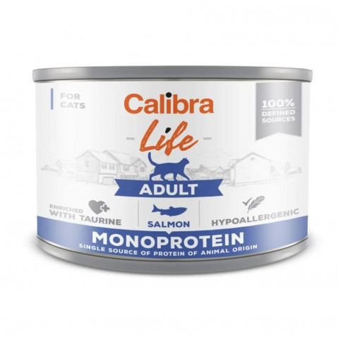 CALIBRA Cat Life Adult Salmon - nassfutter für Katzen - 200g - Fotogalerie 1