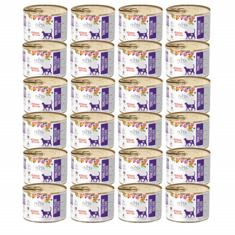  4VETS Natural Gastro Intestinal Cat - Nassfutter für Katzen - 24x185g - Fotogalerie 1