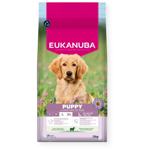 EUKANUBA Puppy L XL Rich in lamb & rice - trockenfutter für Hunde - 12kg - Fotogalerie 1