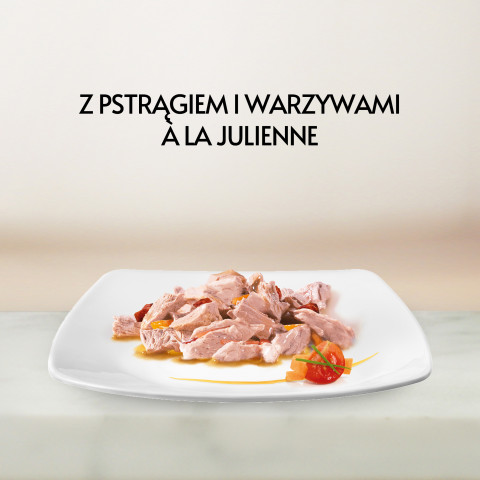 GOURMET A la Carte Chicken, Trout, Beef, and Fish - Katzen Nassfutter - 4 x 85 g - Fotogalerie 15