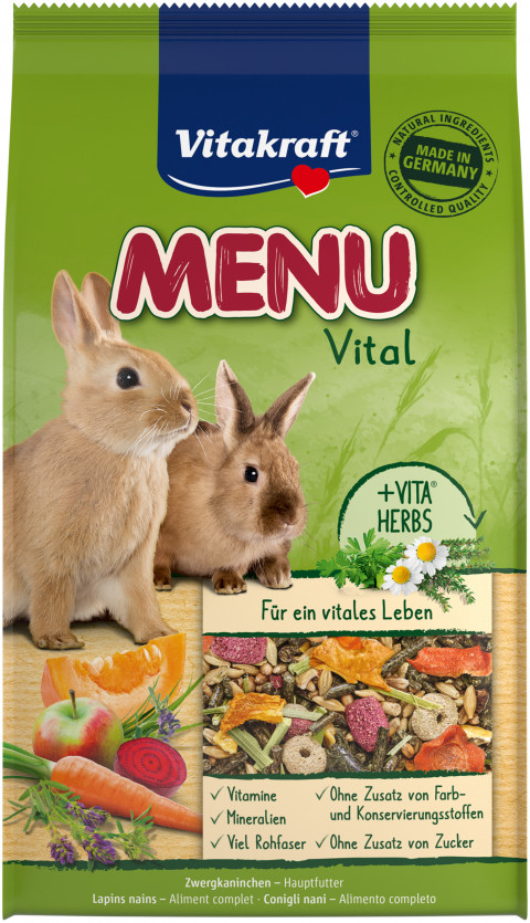 VITAKRAFT Menu Vital - kaninchenfutter - 3kg - Fotogalerie 6