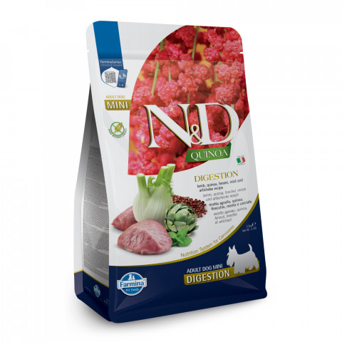 FARMINA N&D Quinoa Dog Digestion Lamb Adult Mini - Trockenfutter für Hunde - 2.5 kg - Fotogalerie 10