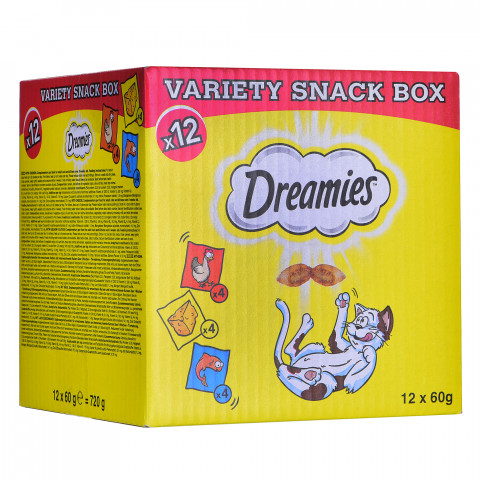 DREAMIES Variety Snack Box - Katze behandeln - 12x60 g - Fotogalerie 6