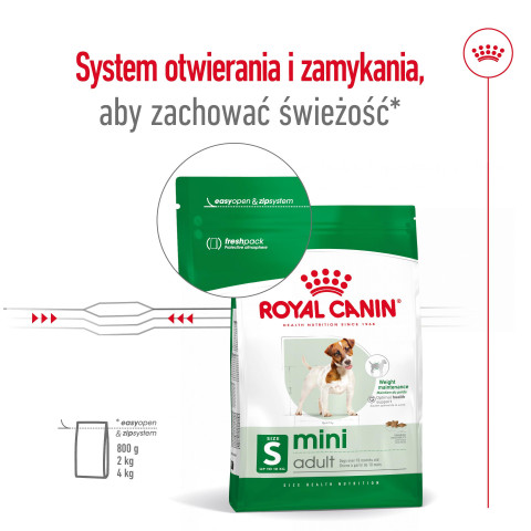 ROYAL CANIN Adult Mini S - trockenfutter für Hunde - 4kg - Fotogalerie 5