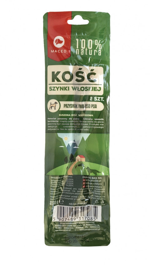 MACED Parmaschinkenknochen - Hundekauartikel - 500g - Fotogalerie 1