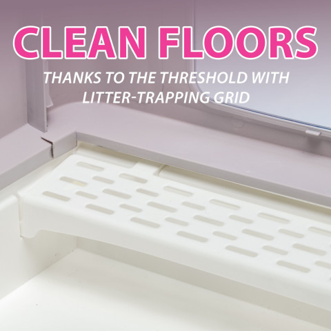 FERPLAST Sahara Green - Katzentoilette - 52 x 39 x 40cm - Fotogalerie 2