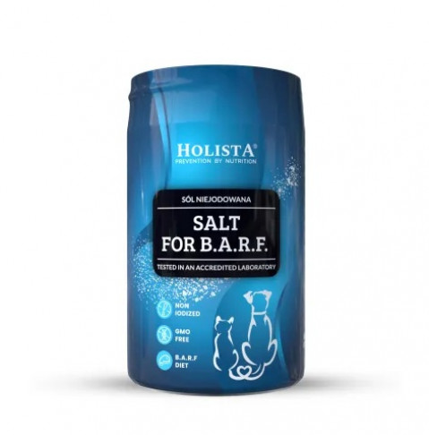 HOLISTA Salt for B.A.R.F. - nahrungsergänzungsmittel für hunde und katzen - 400g - Fotogalerie 1