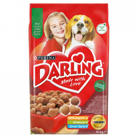 PURINA Darling Beef with chicken - Trockenfutter für Hunde - 10 kg - Fotogalerie 1