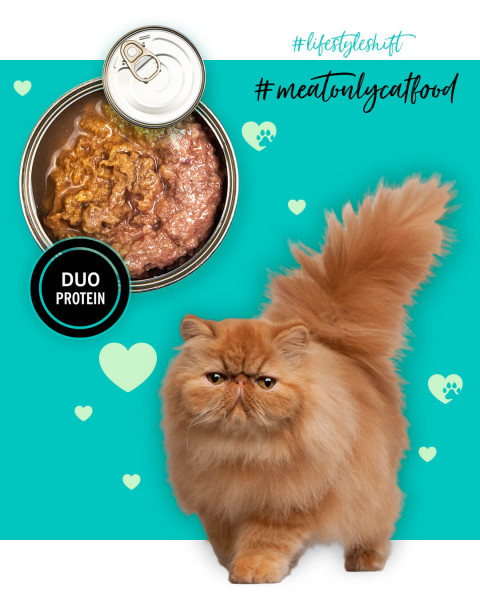 3COTY Chicken with duck - nassfutter für Katzen - 12x80g - Fotogalerie 5