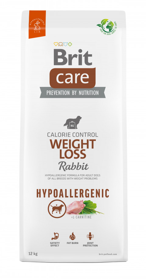 BRIT Care Hypoallergenic Adult Weight Loss Rabbit - Trockenfutter für Hunde - 12 kg - Fotogalerie 1