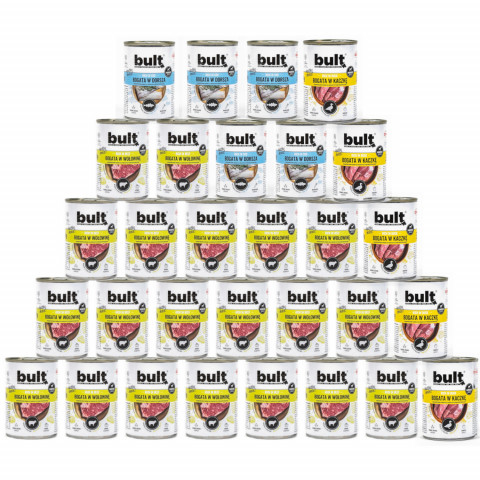 BULT MIX Geschmacksrichtungen - Nassfutter für Hunde - 30x800 g - Fotogalerie 1