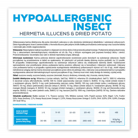 VET EXPERT Veterinary Diet Hypoallergenic Insect Dog - Trockenfutter für Hunde - 2 kg - Fotogalerie 2