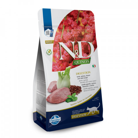 FARMINA N&D Quinoa Digestion Lamb and Fennel - Trockenfutter für Katzen - 1,5 kg - Fotogalerie 13