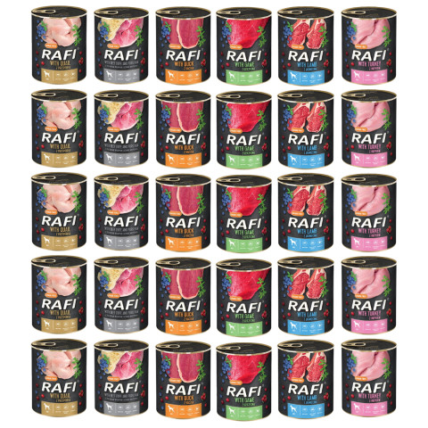DOLINA NOTECI Rafi MIX GESCHMÄCKER – Nassfutter für Hunde – 30x800g - Fotogalerie 1