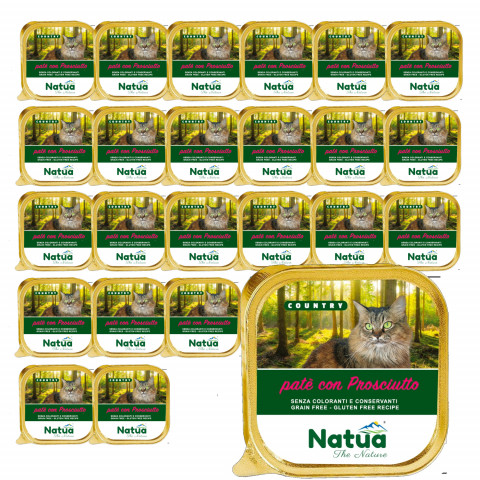 NATUA Country Schinken – Nassfutter für Katzen – 24x100g - Fotogalerie 1