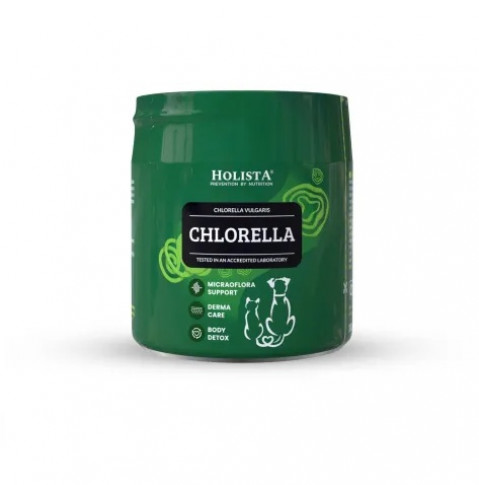 HOLISTA Chlorella - nahrungsergänzungsmittel für hunde und katzen - 100g - Fotogalerie 1
