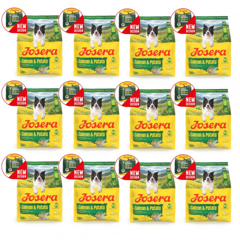 JOSERA Salmon & Potato - trockenfutter für Hunde - 12x900 g - Fotogalerie 1