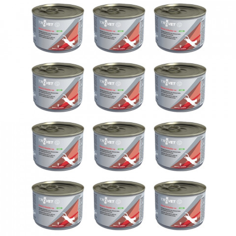 TROVET Renal & Oxalate RID Lamm – Nassfutter für Katzen – 12×200 g - Fotogalerie 1