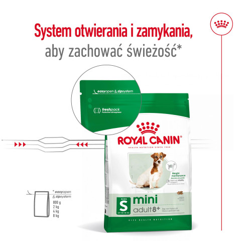 ROYAL CANIN S Mini Adult 8+ - Trockenfutter für Hunde - 800 g - Fotogalerie 11