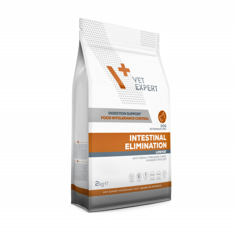 VET EXPERT Veterinary Diet Intestinal Elimination Dog – Trockenfutter für Hunde – 2 kg - Fotogalerie 3