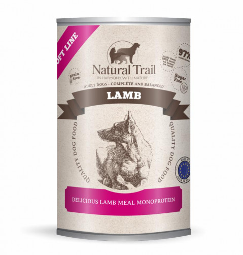 NATURAL TRAIL Lamb Soft Line - Nassfutter für Hunde - 400g - Fotogalerie 1