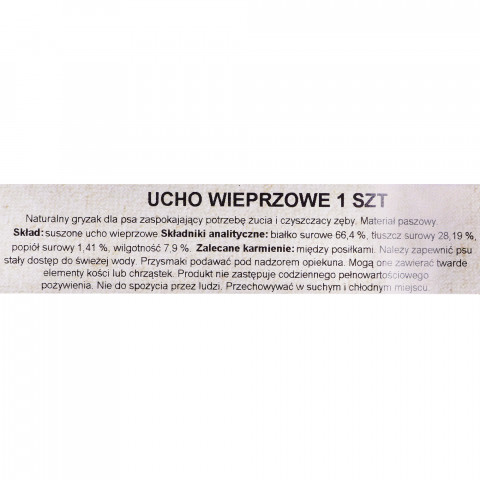Hundekauartikel PETMEX Schweineohr 40g 1St. - Fotogalerie 2