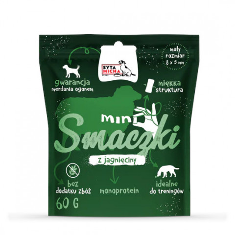 SYTA MICHA Mini-Lamm-Leckerli – Delikatesse für Hunde – 60 g - Fotogalerie 1