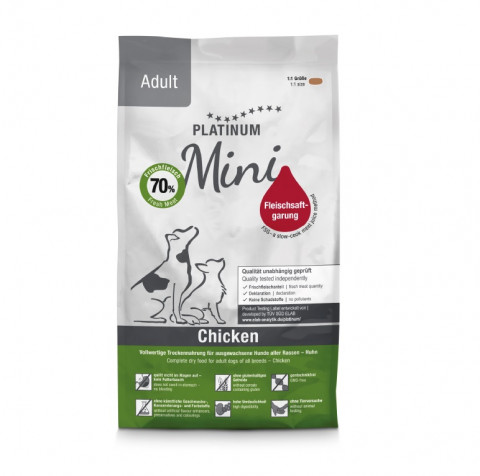 PLATINUM Adult Chicken Mini – halbfeuchtes Hundefutter – 900 g + PLATINUM Xmas-Bits Iberico 150 g Leckerli GRATIS - Fotogalerie 4