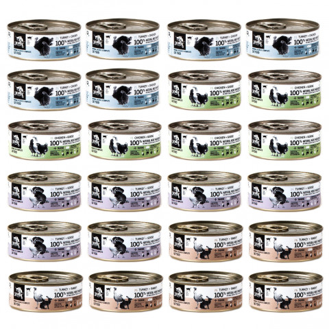 3COTY MIX 4 Geschmacksrichtungen – Nassfutter für Katzen – 24x80g - Fotogalerie 1