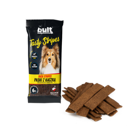 BULT Tasty stripes Duck - leckerli für hunde - 6 stück - Fotogalerie 2