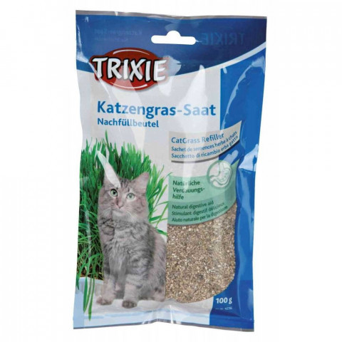TRIXIE Katzengras Beutel 100 g 4236 - Fotogalerie 1