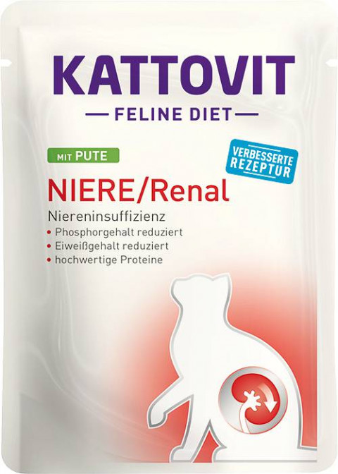 KATTOVIT Feline Diet Niere/Renal - nassfutter für Katzen - 12 x 85g - Fotogalerie 5