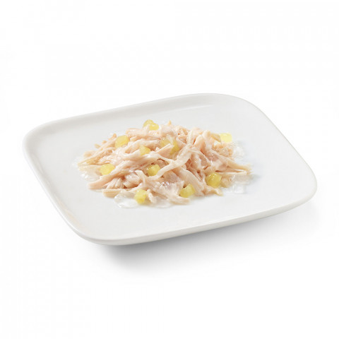 SCHESIR Chicken with pineapple in jelly - Nassfutter für Hunde - 150g - Fotogalerie 2