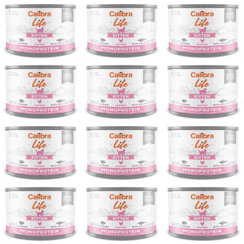 CALIBRA Cat Life Kitten Chicken - Nassfutter für Katzen - 12x200g - Fotogalerie 1