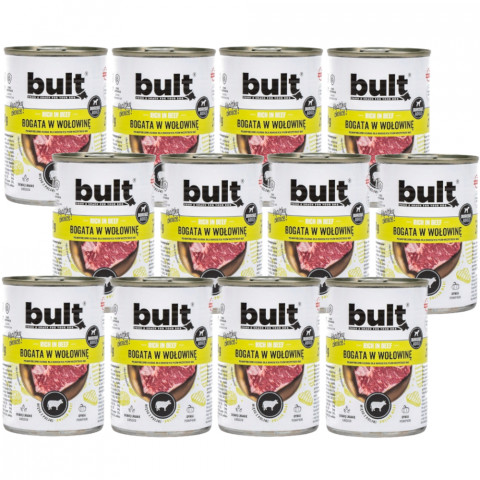 BULT Rich in beef - Nassfutter für Hunde - 12x400g - Fotogalerie 1