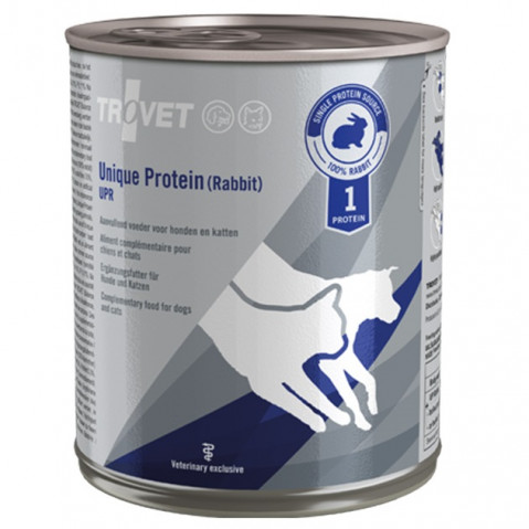 TROVET Unique Protein UPR Rabbit - nassfutter für hunde und katzen - 800g - Fotogalerie 1